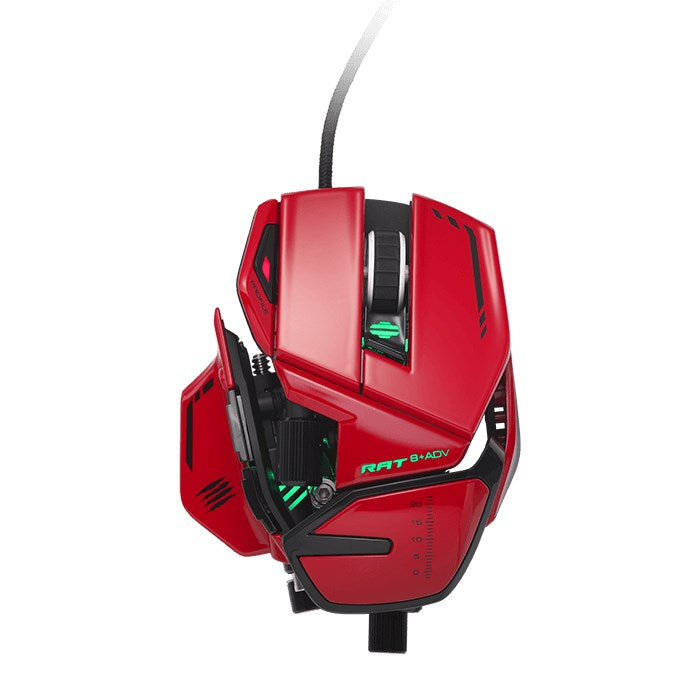 Mad Catz RAT 8+ ADV мишка Дясна USB Type-A Оптична 20000 DPI
