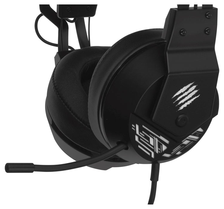 Mad Catz FREQ 4 Слушалки с кабелна лента за глава Gaming Black
