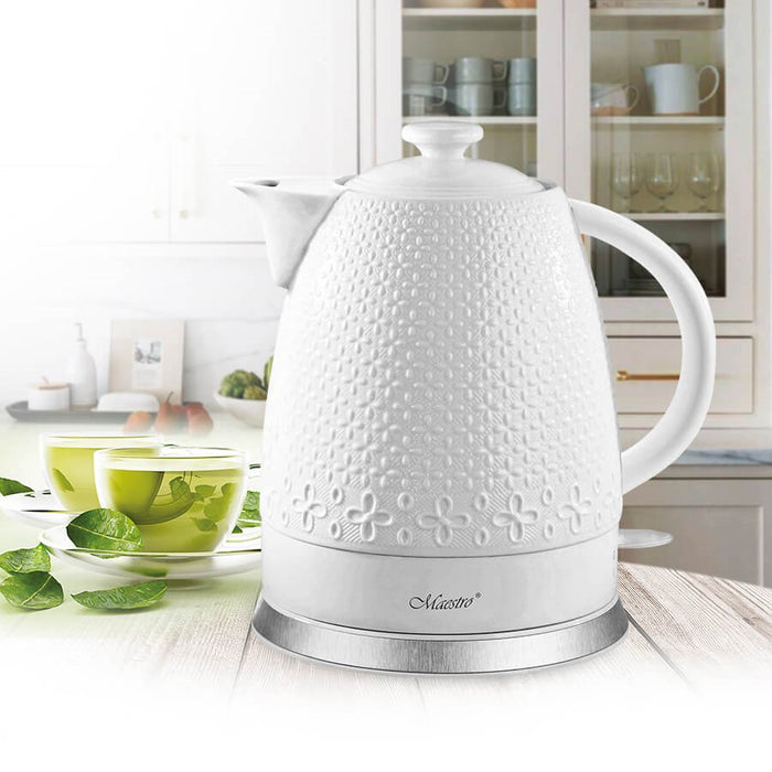 Електрическа кана Maestro MR-073 1.2 L 1200 W Бяла