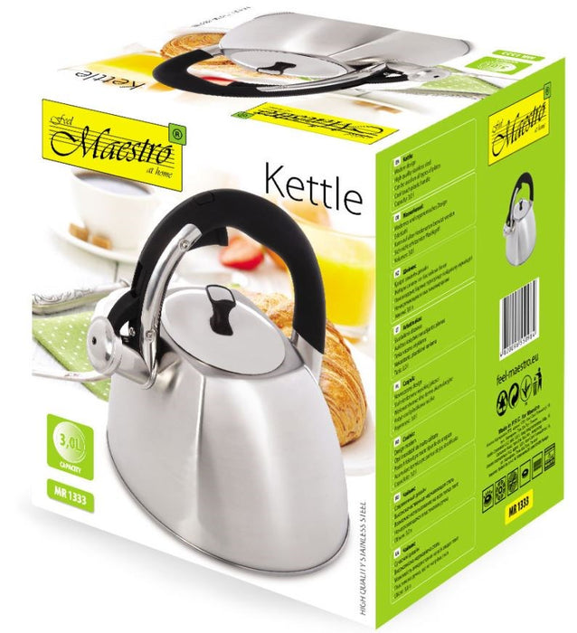 Неелектрическа кана Maestro MR1333 Silver 3л