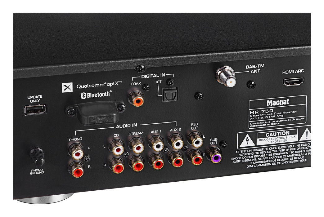 MAGNAT MR 750 Хибриден Стерео усилвател Черен