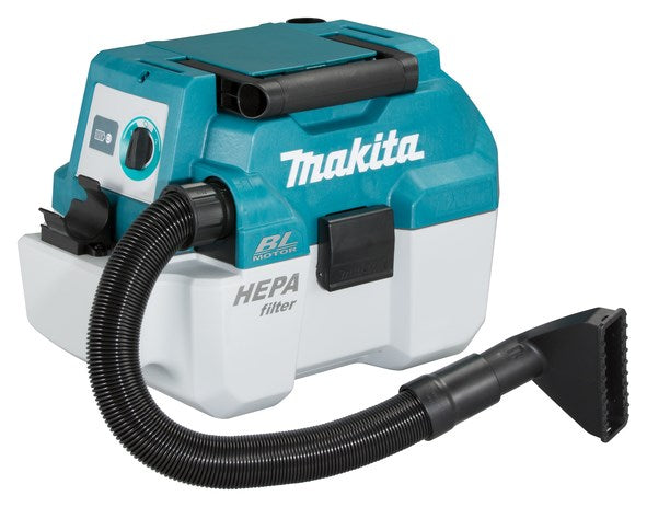 Прахосмукачка Makita DVC750LZX1 Синя, Бяла 7.5 L 55 W