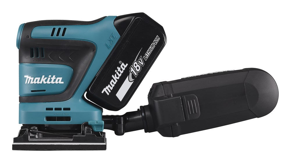 Преносима шлайфмашина Makita DBO480Z Ексцентрична шлайфмашина 14000 OPM Черен, Син 210 W