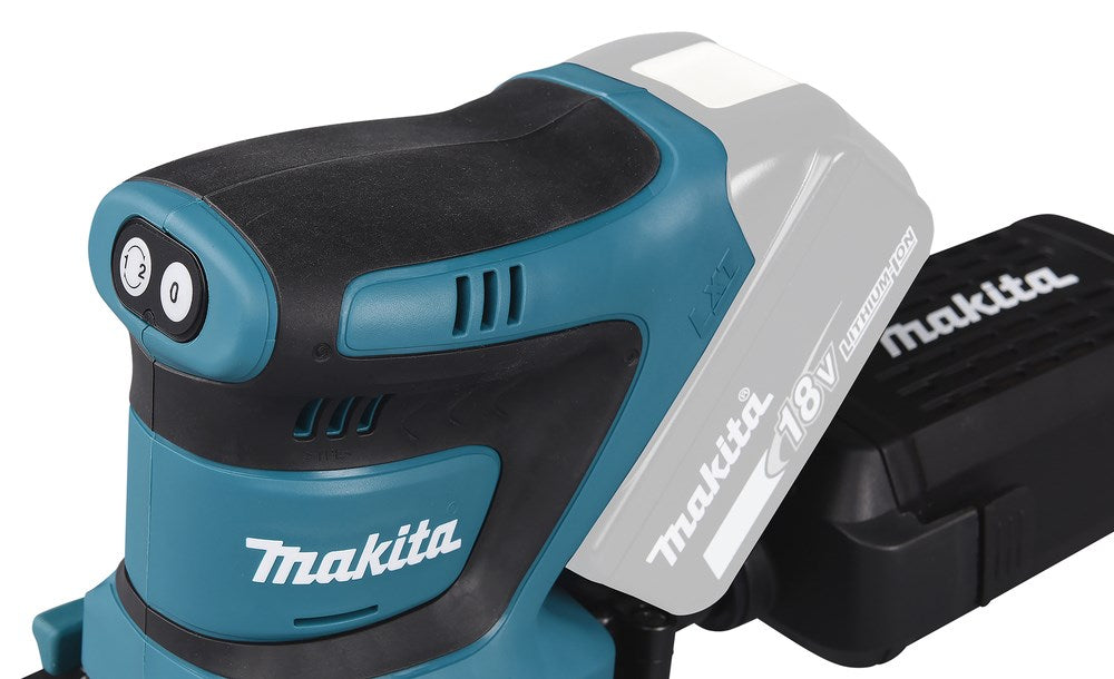 Преносима шлайфмашина Makita DBO480Z Ексцентрична шлайфмашина 14000 OPM Черен, Син 210 W