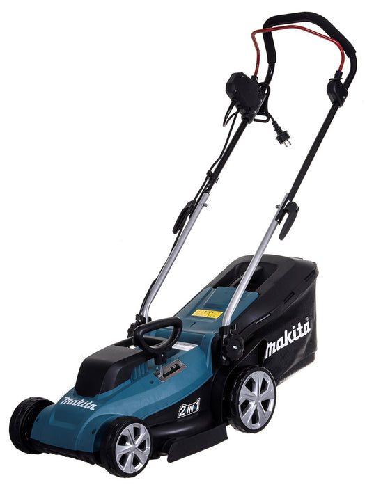 Косачка за трева Makita ELM3320 Косачка за трева Черен, тюркоазен AC
