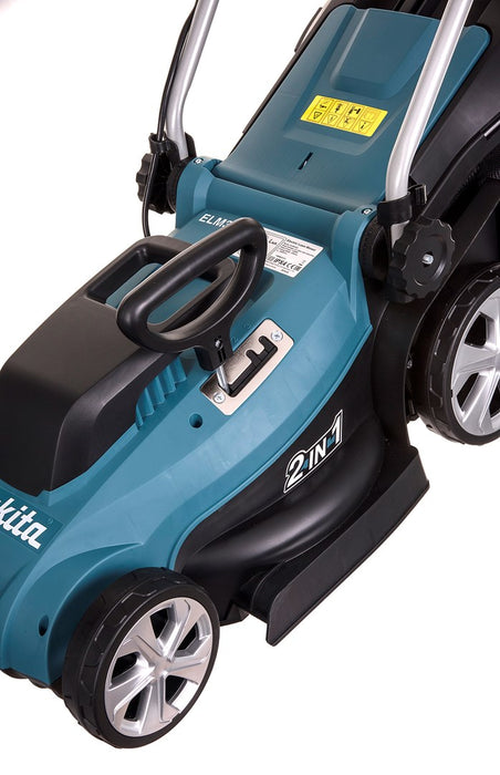 Косачка за трева Makita ELM3320 Косачка за трева Черен, тюркоазен AC