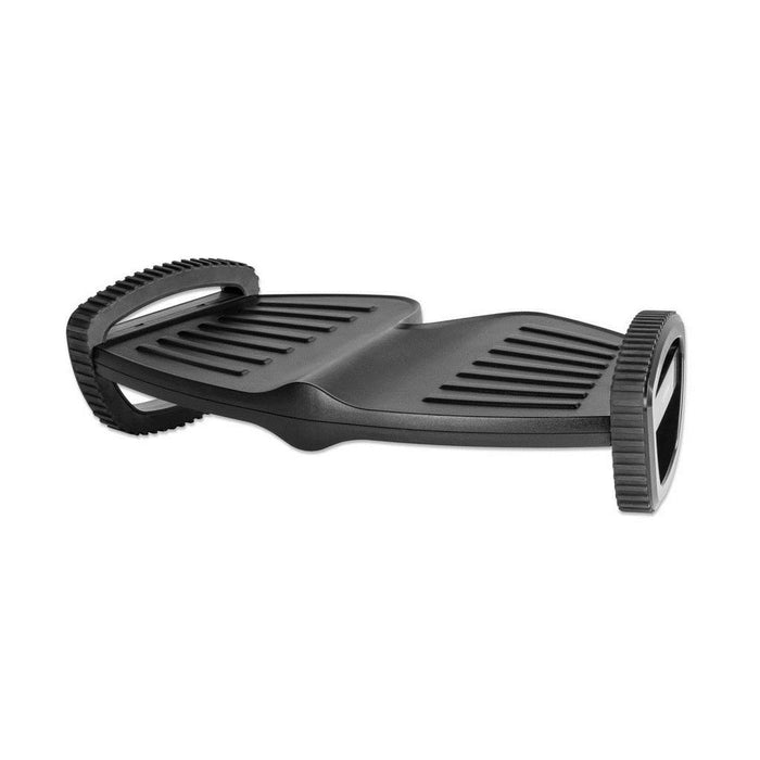 Manhattan Foot Rest/Rocker, Comfort под бюрото и усилвател на производителността, две люлеещи се движения, 277 x 502 mm, текстурирана повърхност, черно, доживотна гаранция
