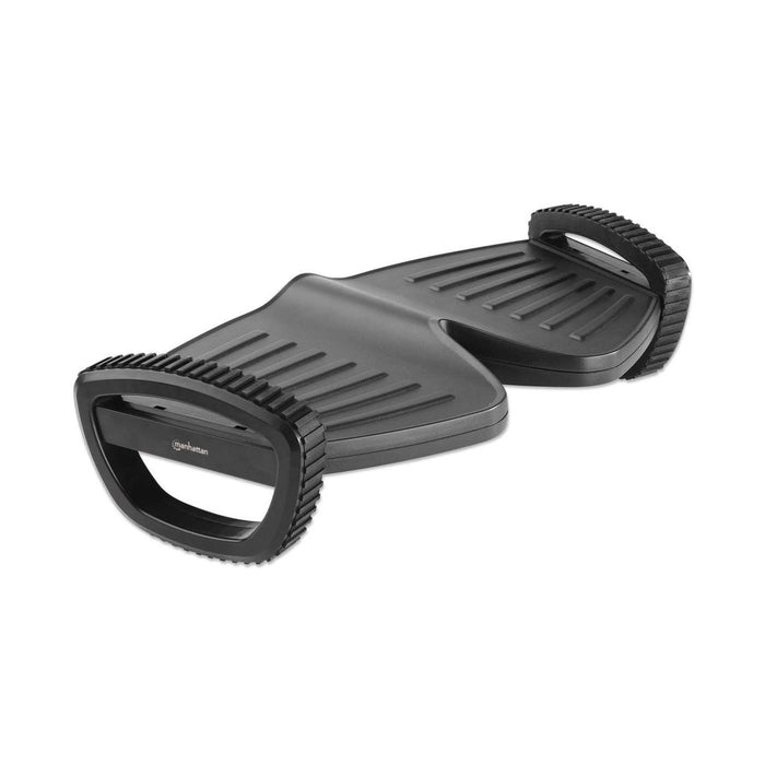 Manhattan Foot Rest/Rocker, Comfort под бюрото и усилвател на производителността, две люлеещи се движения, 277 x 502 mm, текстурирана повърхност, черно, доживотна гаранция