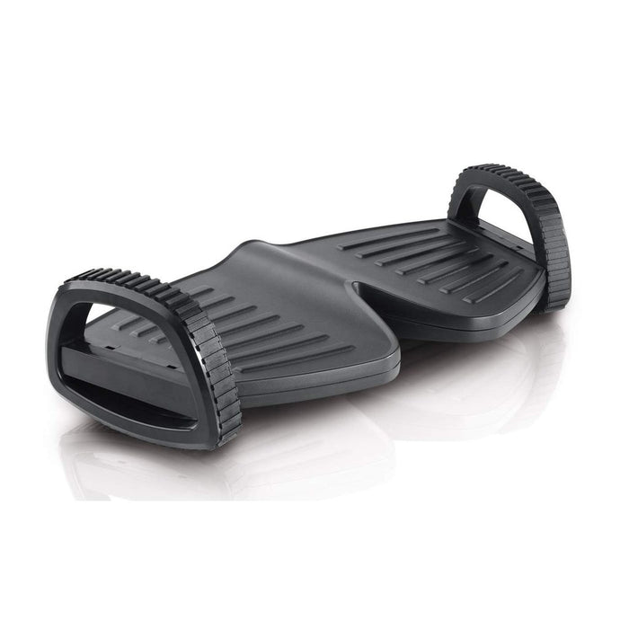 Manhattan Foot Rest/Rocker, Comfort под бюрото и усилвател на производителността, две люлеещи се движения, 277 x 502 mm, текстурирана повърхност, черно, доживотна гаранция
