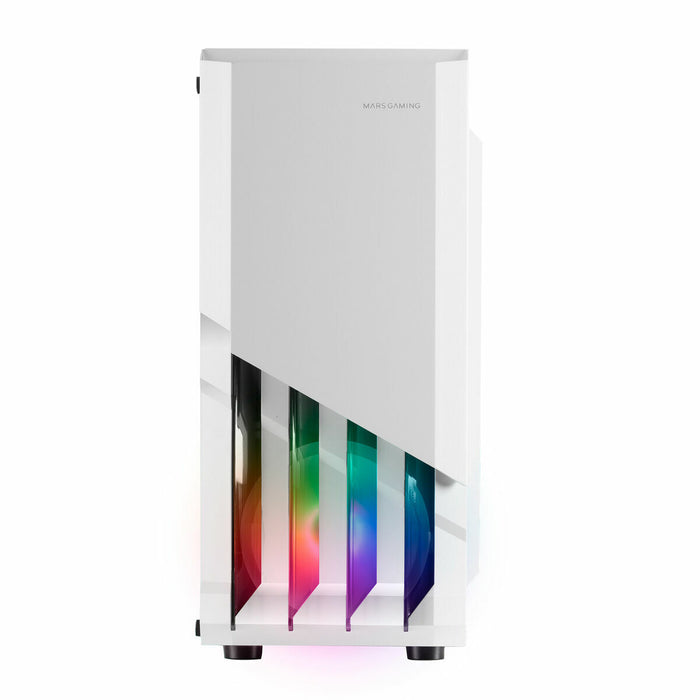 ATX кутия Mars Gaming MCX2W Бял