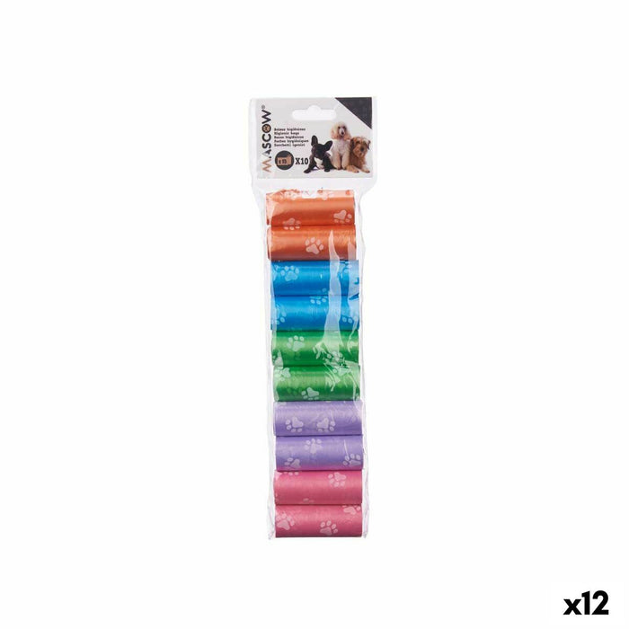 Комплект Чанти Mascow 199 199 Зелен Розов Виолетов 9 x 30 x 2,5 cm Домашни Любимци (12 броя)