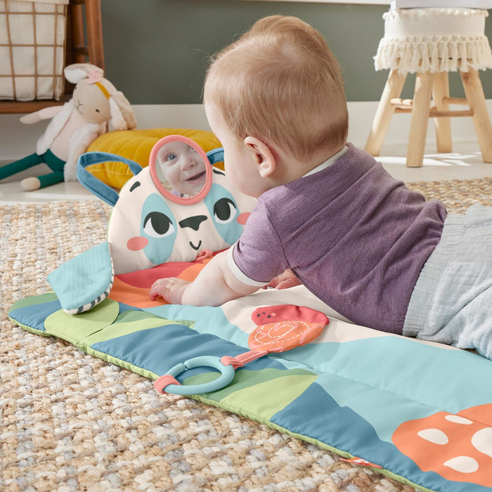 Fisher-Price Planet Friends Roly-Poly Panda Baby Activity Mat с 2 играчки