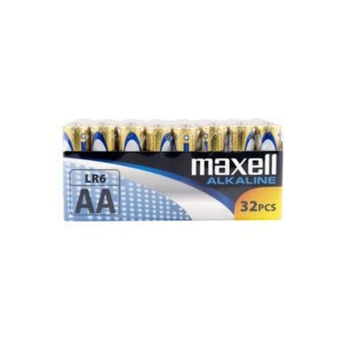 Алкални батерии Maxell LR06 1,5 V (32 Части) (8 броя)
