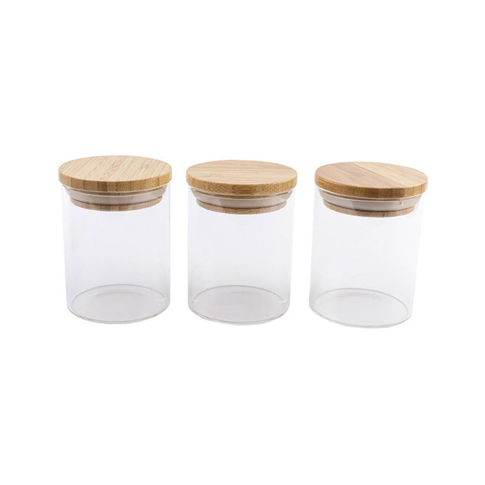 КОМПЛЕКТ БУРКАНИ ЗА СЪХРАНЕНИЕ 3БР 265 ML MAXHOME