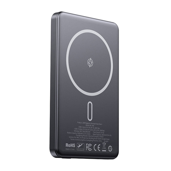 Mcdodo MC-4641 Ultra-Thin 5000mAh 1C магнитна Преносима батерия Powerbank, безжична (злато)