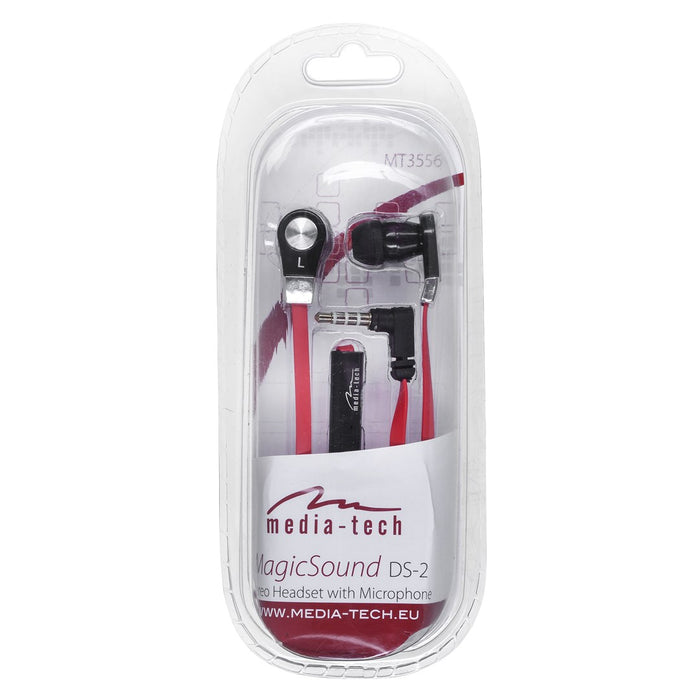 Media-Tech Magicsound DS-2 Слушалки In-ear Red