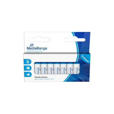 MediaRange Premium Alkaline AAA/LR03/ 1.5V Pack10