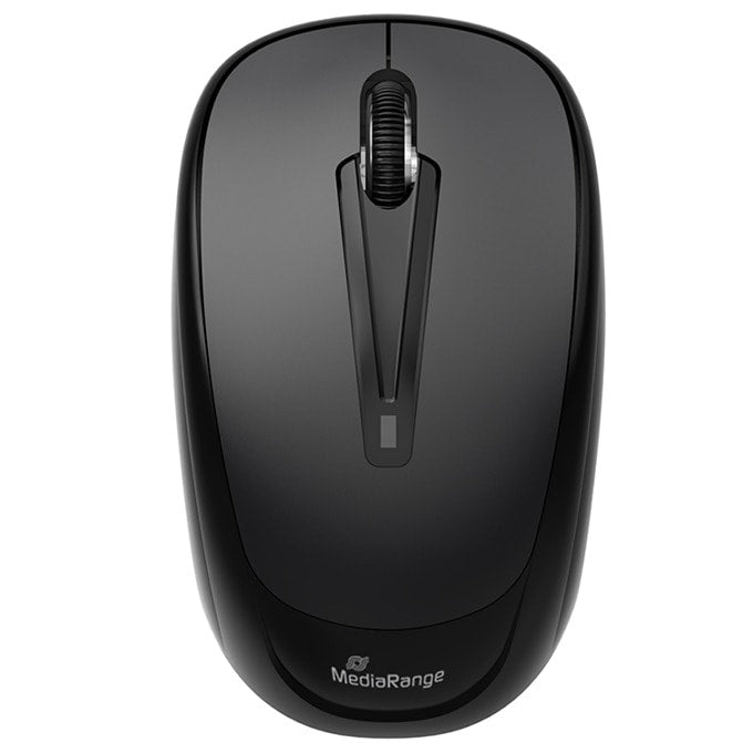 MediaRange Безжична оптична мишка с 3 бутона, black
