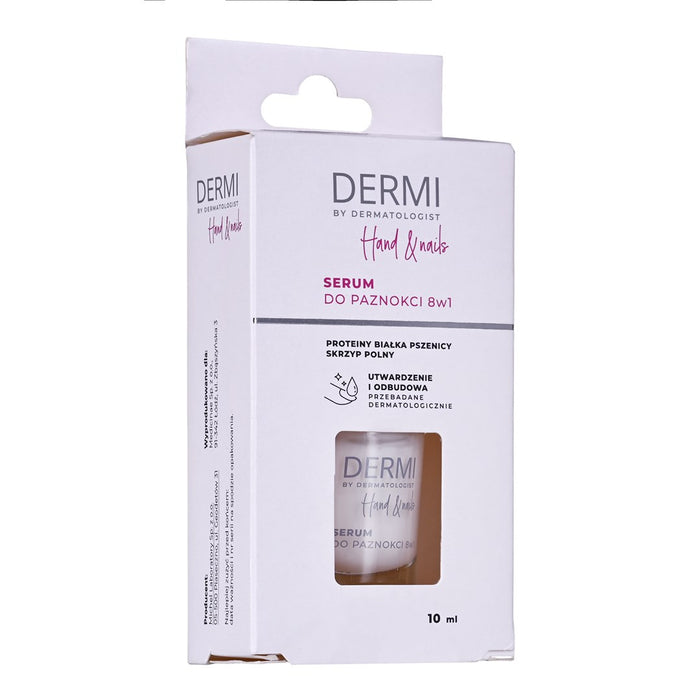 DERMI Hand&Nails Nail Serum Restoration and Regeneration 8in1 10 ml