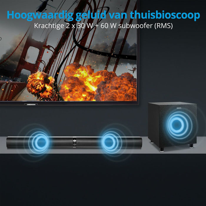 Soundbar система Medion Черен