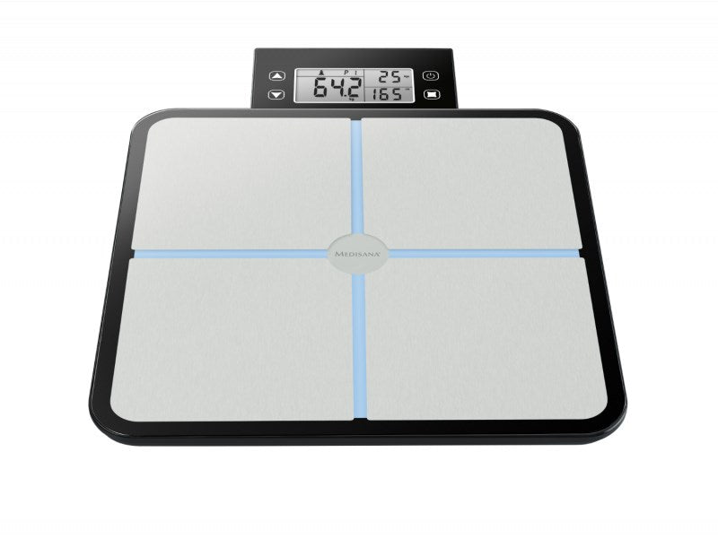 Medisana BS 460 Square Black, Grey Електронна персонална везна