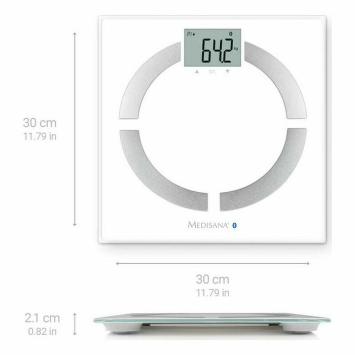 Електронен кантар за баня Medisana MED 40444 Бял 180 kg