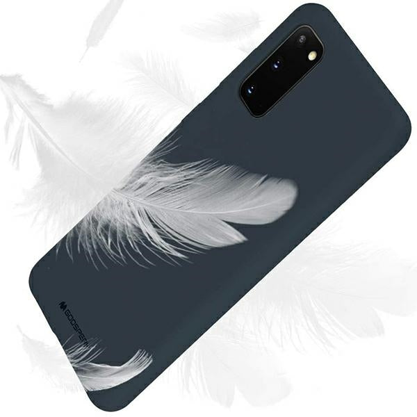 Силиконов калъф Mercury Soft Motorola за Moto G7/G7 Plus, син/тъмносин