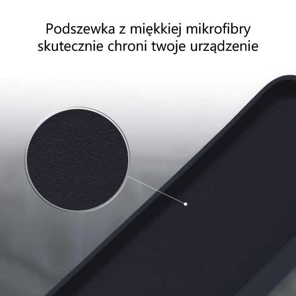 Силиконов калъф Mercury M0 за Samsung Galaxy Note 20, тъмносин