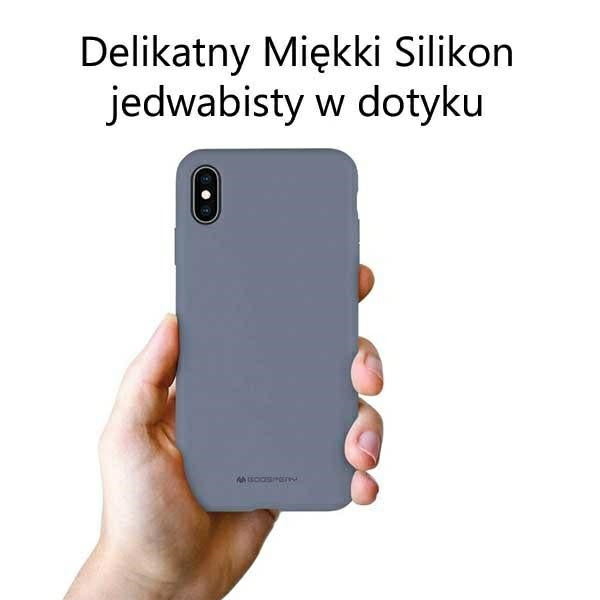 Силиконов калъф Mercury Samsung A20s A207lawendowy/лавандула-сив