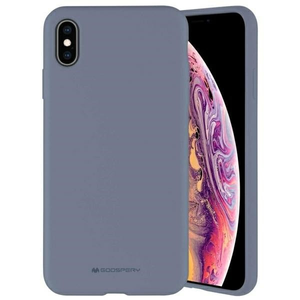 Силиконов калъф Mercury Samsung A20s A207lawendowy/лавандула-сив