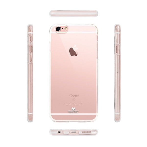 Силиконов калъф Mercury Jelly Clear за Samsung A71, прозрачен