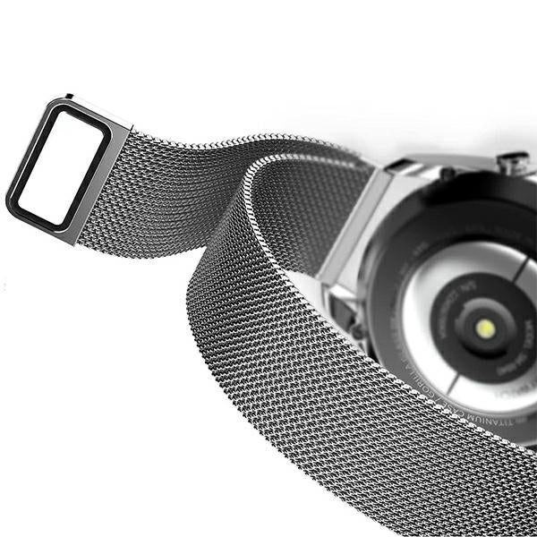 Каишка Mercury Mesh Apple Watch 42/44/45mm, сребриста