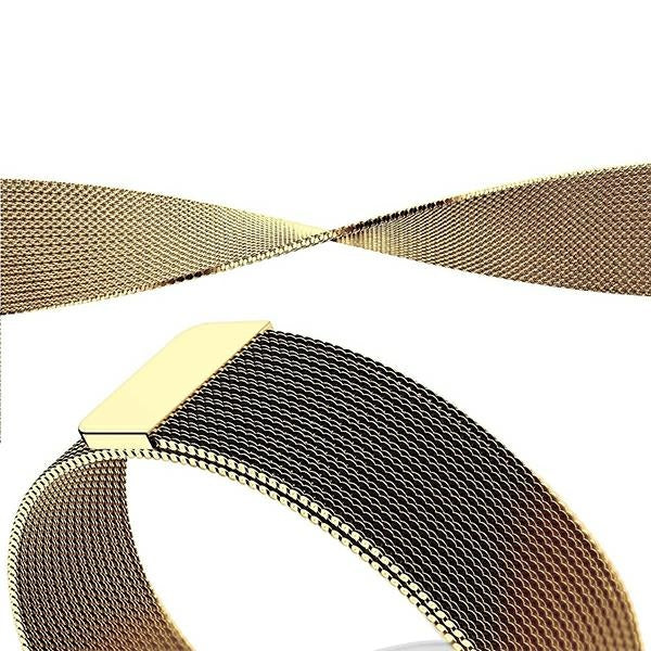 Каишка Mercury Mesh Apple за Watch 42/44/45mm, златна
