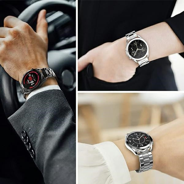 Mercury метална каишка Apple Watch 42/44/45mm, сребриста