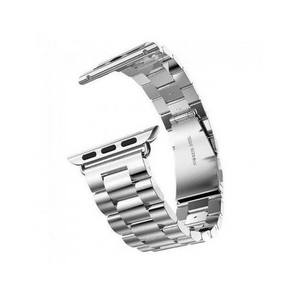 Mercury метална каишка Apple Watch 42/44/45mm, сребриста