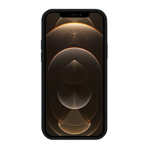 Силиконов калъф Mercury MagSafe за iPhone 12 Pro Max 6.7", черен