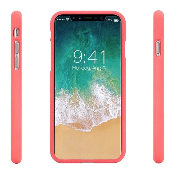 Силиконов калъф Mercury за iPhone 13 Pro 6.1", розов