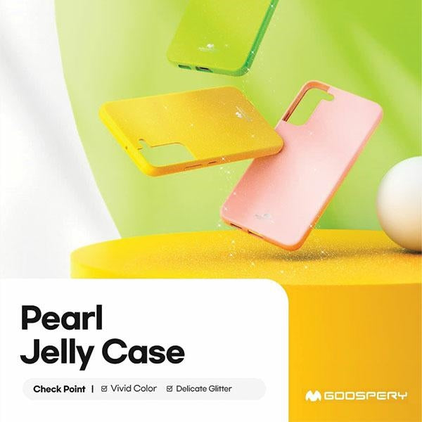Силиконов калъф Mercury Jelly Case за iPhone 13 Pro/13 6,1", лимонен