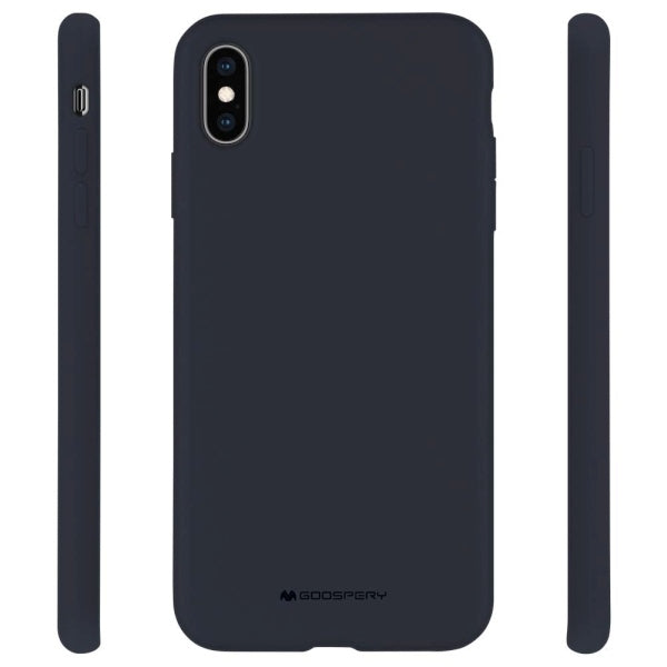 Силиконов калъф Mercury Samsung A325 A32 4G LTE за мобилен телефон, тъмносин