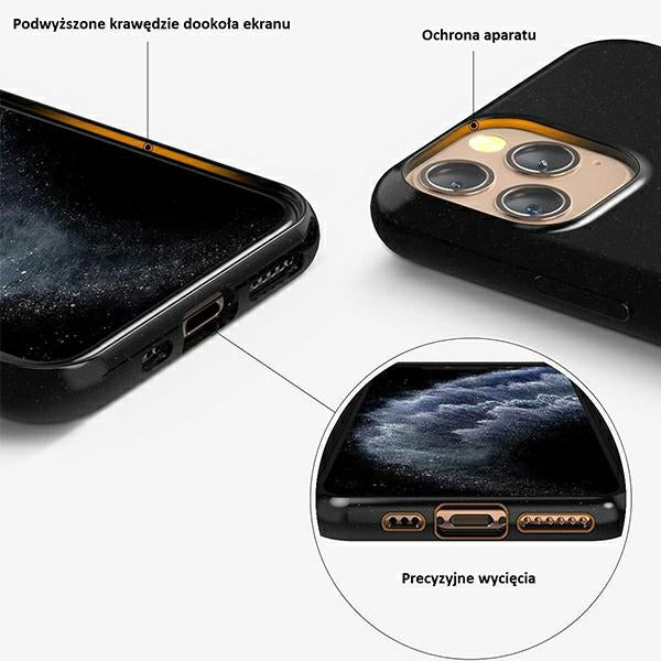 Силиконов калъф Mercury Jelly Case за iPhone 14 Pro 6,1", черен