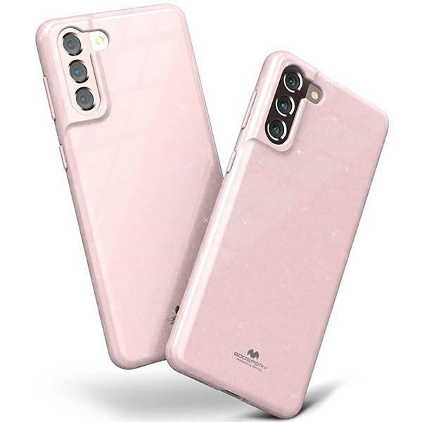 Силиконов калъф Mercury за iPhone 14 / 13 6.1", розов