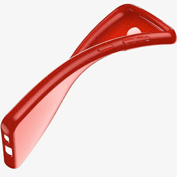 Силиконов калъф Mercury Jelly Case за iPhone 14, червен