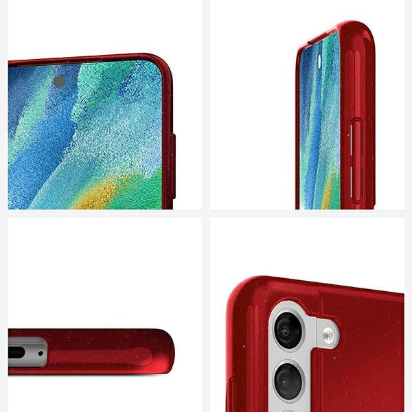 Силиконов калъф Mercury Jelly Case за iPhone 14, червен