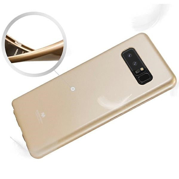 Силиконов калъф Mercury Jelly Case за iPhone 14 Pro 6.7", златен