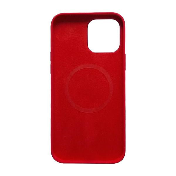Силиконов калъф Mercury MagSafe за iPhone 14 Pro Max 6,7", червен