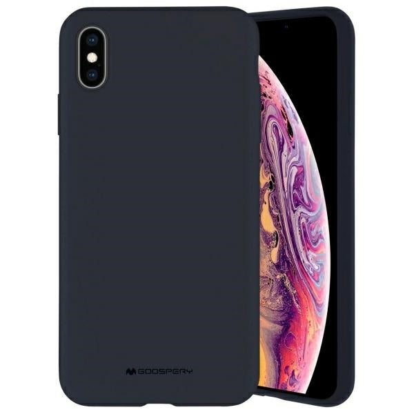 Силиконов калъф Mercury за Samsung Galaxy A34, тъмносин
