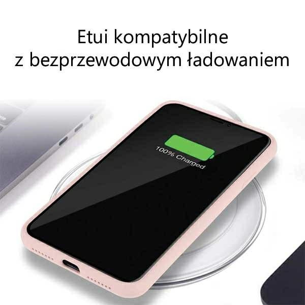 Силиконов калъф Mercury за Samsung Galaxy A34, розово-пясъчен