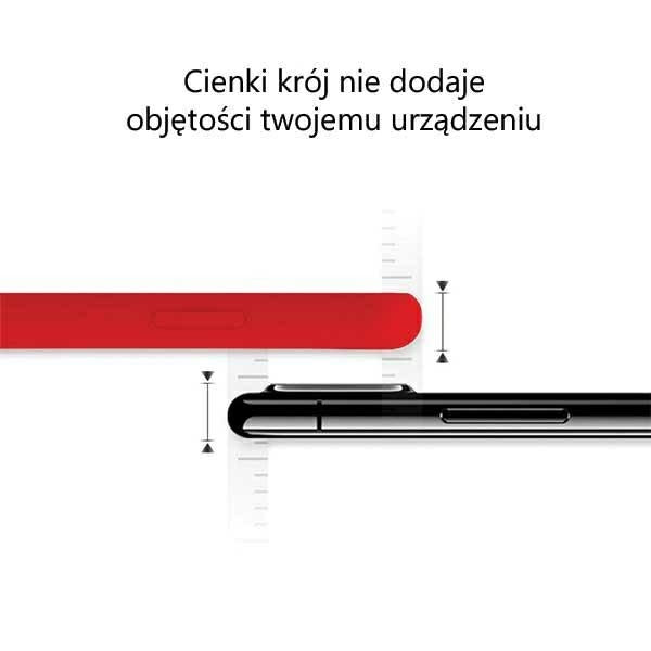 Силиконов калъф Mercury M33 5G M336czerwony за Samsung, червен