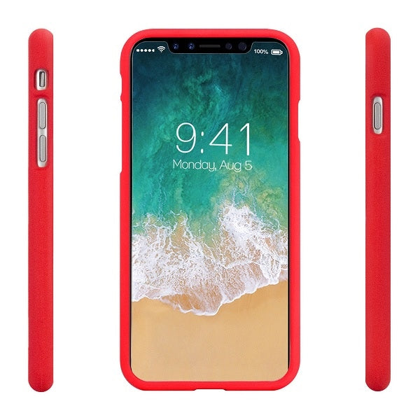 Силиконов калъф Mercury за Samsung Galaxy A34, червен