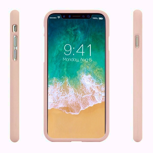Силиконов калъф Mercury Soft Sam A047 за Samsung, розово-пясъчен